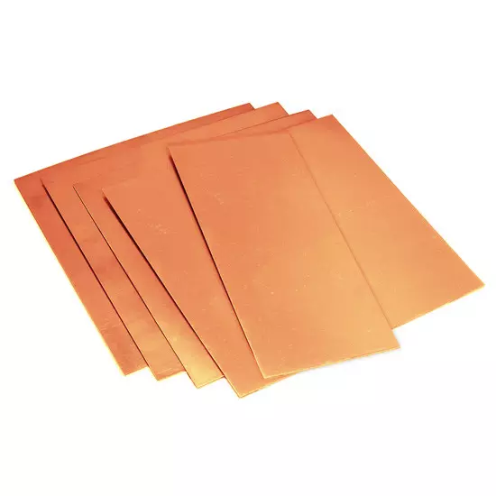 Hot Sale Red Pure Copper Sheet Plate 0.5mm 0.8mm 1mm 3mm 4mm C1100 Customized Copper Plate Sheet