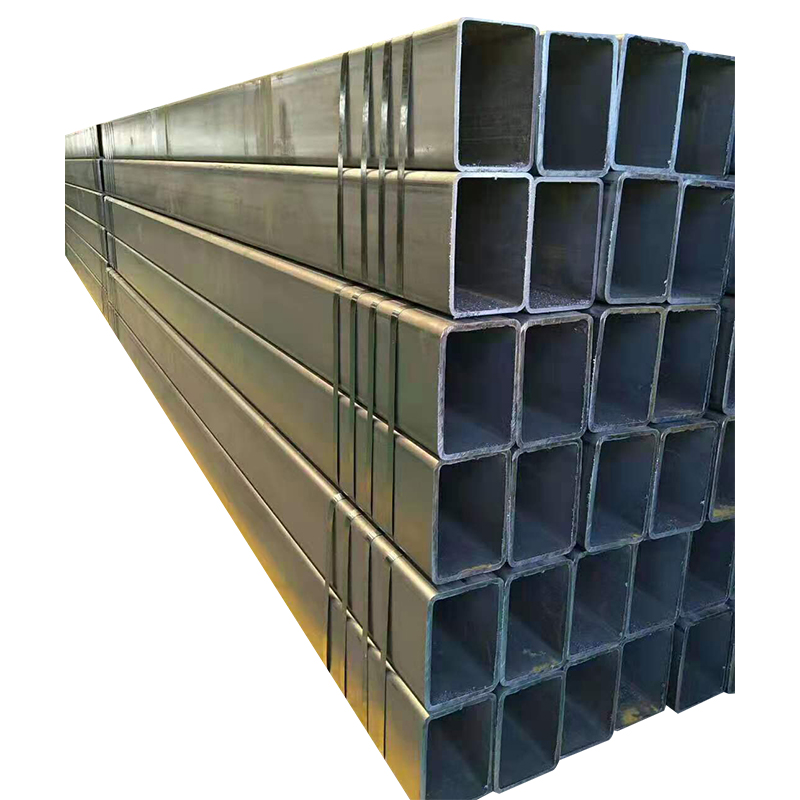 Export High Quality Astm A35 Welded Black Carbon Square And Rectangular Steel Pipe And Tubes with Customed Size