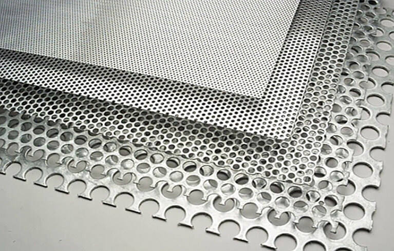 Export Hot Sale Low Carbon Steel Perforated Metal Stamping Metal Various Pattern Customized Perforated Metal Sheet