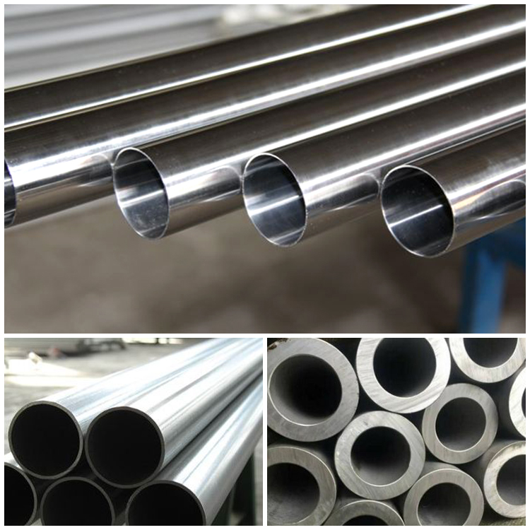 Export High Quality Factory Direct Sale 201 310 316 0.4mm 0.6mm 0.8mm Round Stainless Steel Pipe