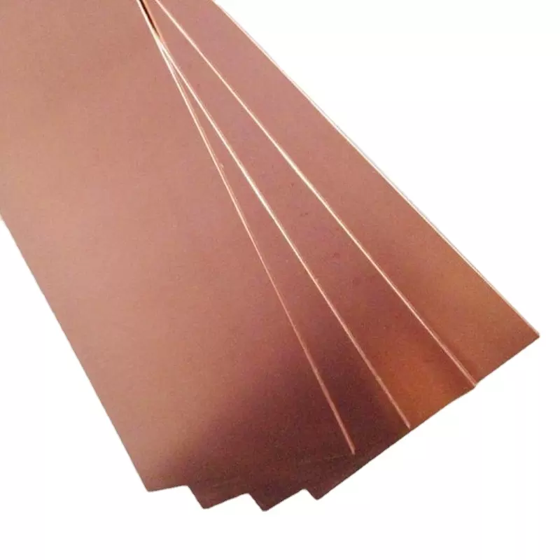 Professional Manufacturer Customized 1mm 2mm 2.5mm 6mm Thickness Red Copper Plate Copper Sheet