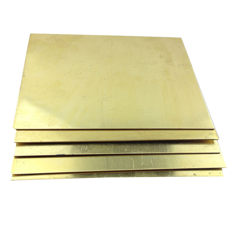 Hot Selling China Supplier Warehouse Supply Brass Sheet Gold Color Copper Brass Plate T1 T2 H59 H62 H63 H90