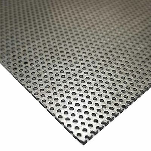 Export High Quality Low Carbon Steel Punching Hole Decorative Perforated Metal Mesh Sheet Plate For Fencing