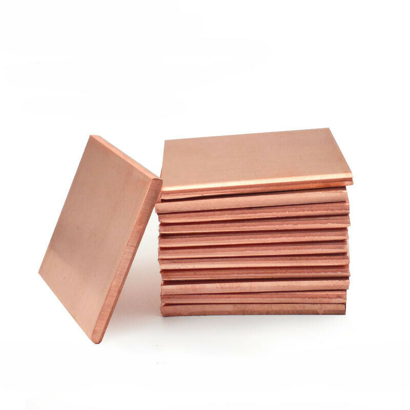 Export High Quality Custom 0.8mm / 6mm 99.99 Pure Bronze Copper Sheet / Red Copper Plate / Sheets