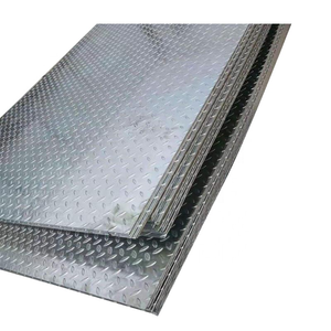 Export Hot Rolled Customized Embossing Diamond Metal Sheet Steel Truck Floor Plate