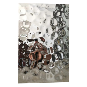 High Quality Stainless Steel Sheets Cheap 304 Sheet Water Ripple for Decoration