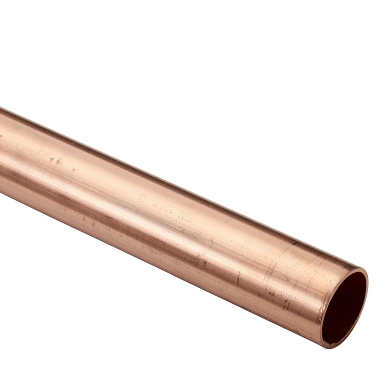 Export High Quality Round Shape End Cap Copper Tube for Plumbing