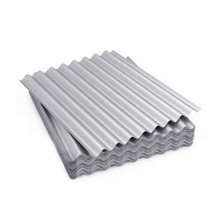 Export Colour Coated Steel Roofing Sheet Roofing Building Material with Custom Width Length Order for Exterior Wall